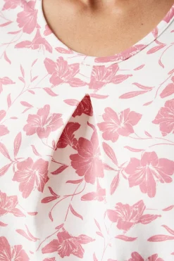 Bawełniana damska koszula nocna Soft Cotton krótka
