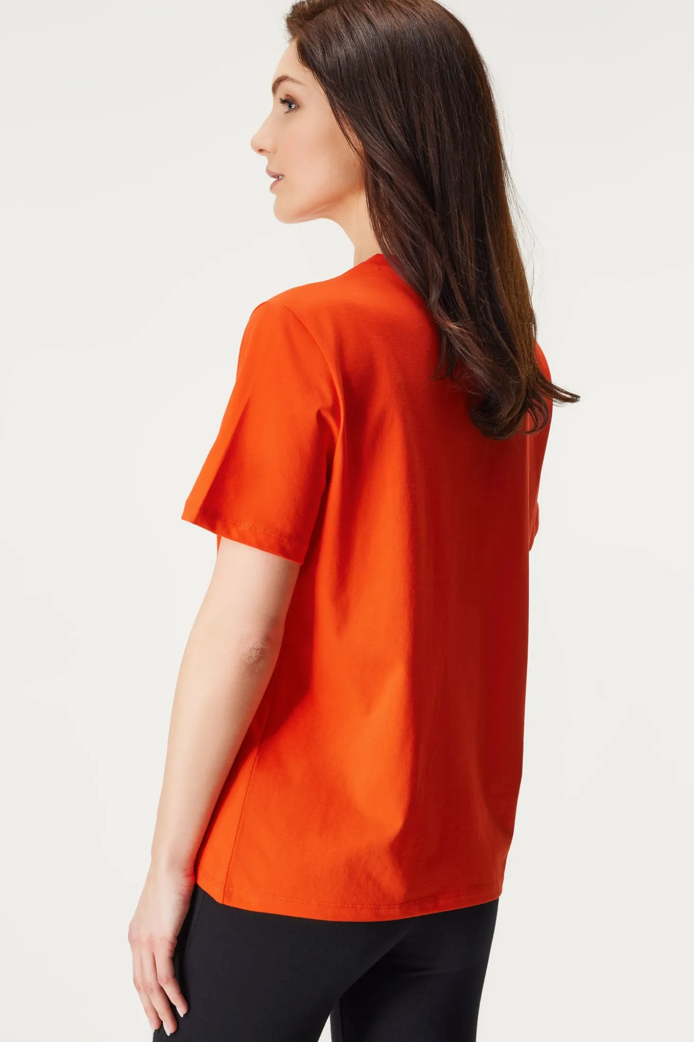 Bawełniany T-shirt Pieces Ria