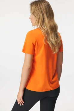 Bawełniany T-shirt Pieces Ria