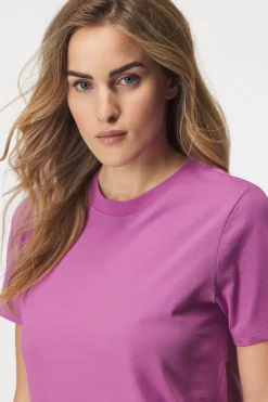 Bawełniany T-shirt Pieces Ria