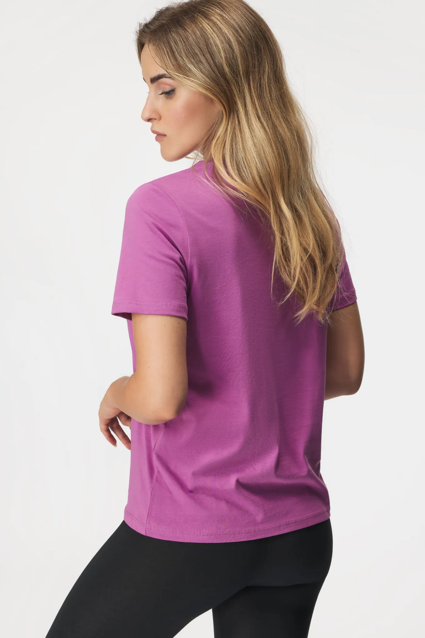 Bawełniany T-shirt Pieces Ria