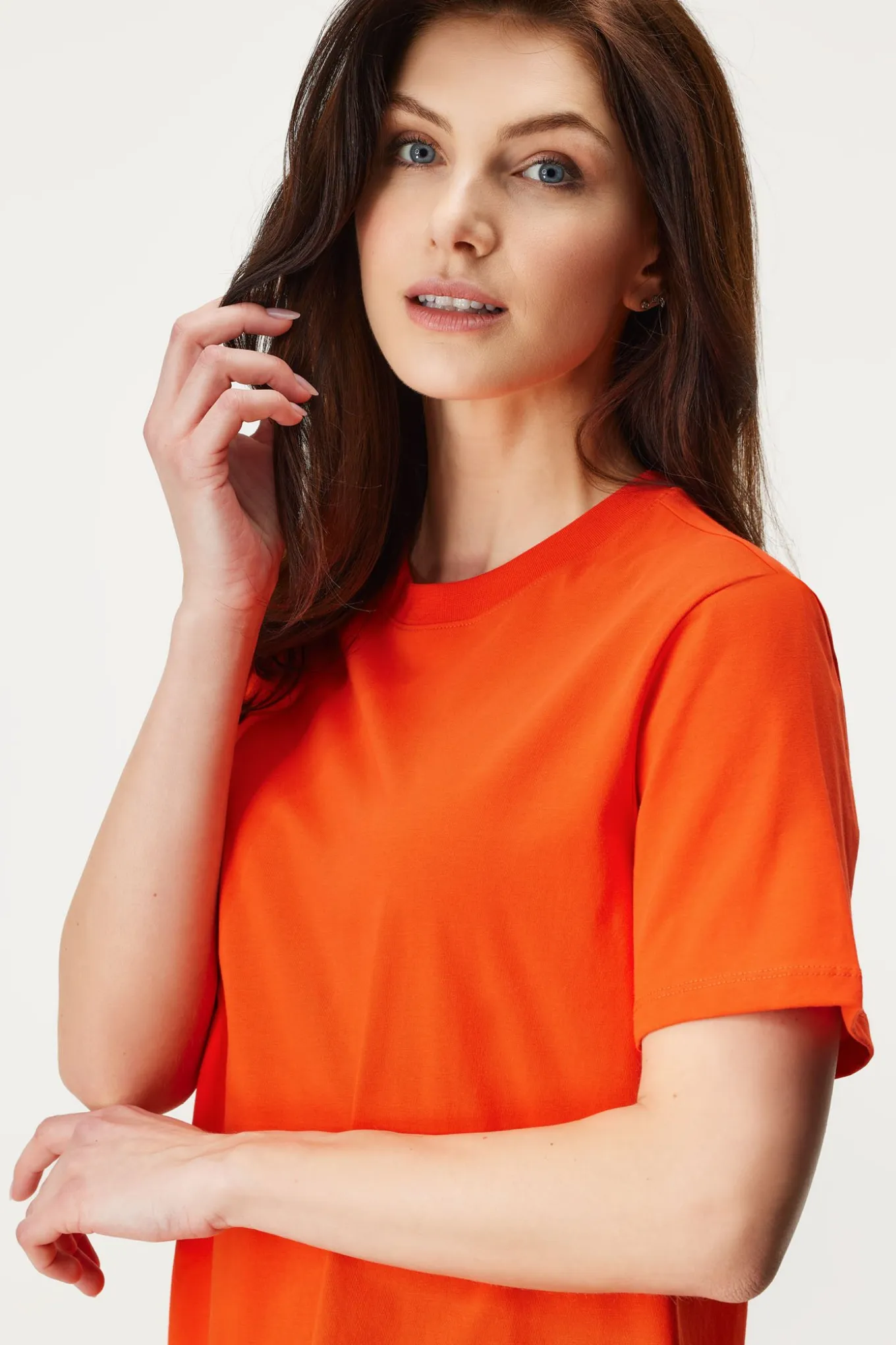 Bawełniany T-shirt Pieces Ria
