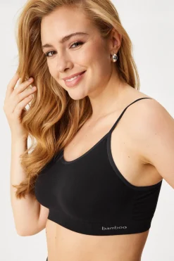 Biustonosz Bamboo Nature Bralette II bezszwowy