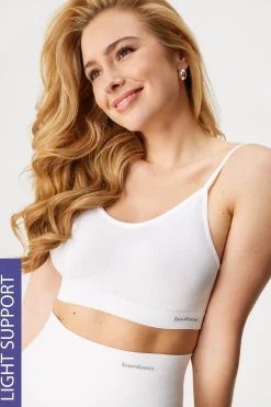 Biustonosz Bamboo Nature Bralette II bezszwowy