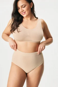 Biustonosz Bamboo Nature Bralette bezszwowy