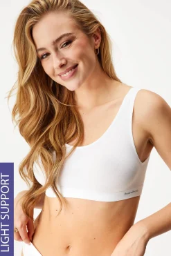Biustonosz Bamboo Nature Bralette bezszwowy