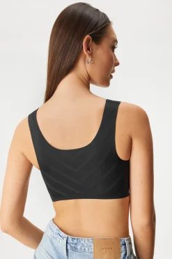 Biustonosz Bonded Micro Bustier z wyjmowanymi wkładkami i bez fiszbin