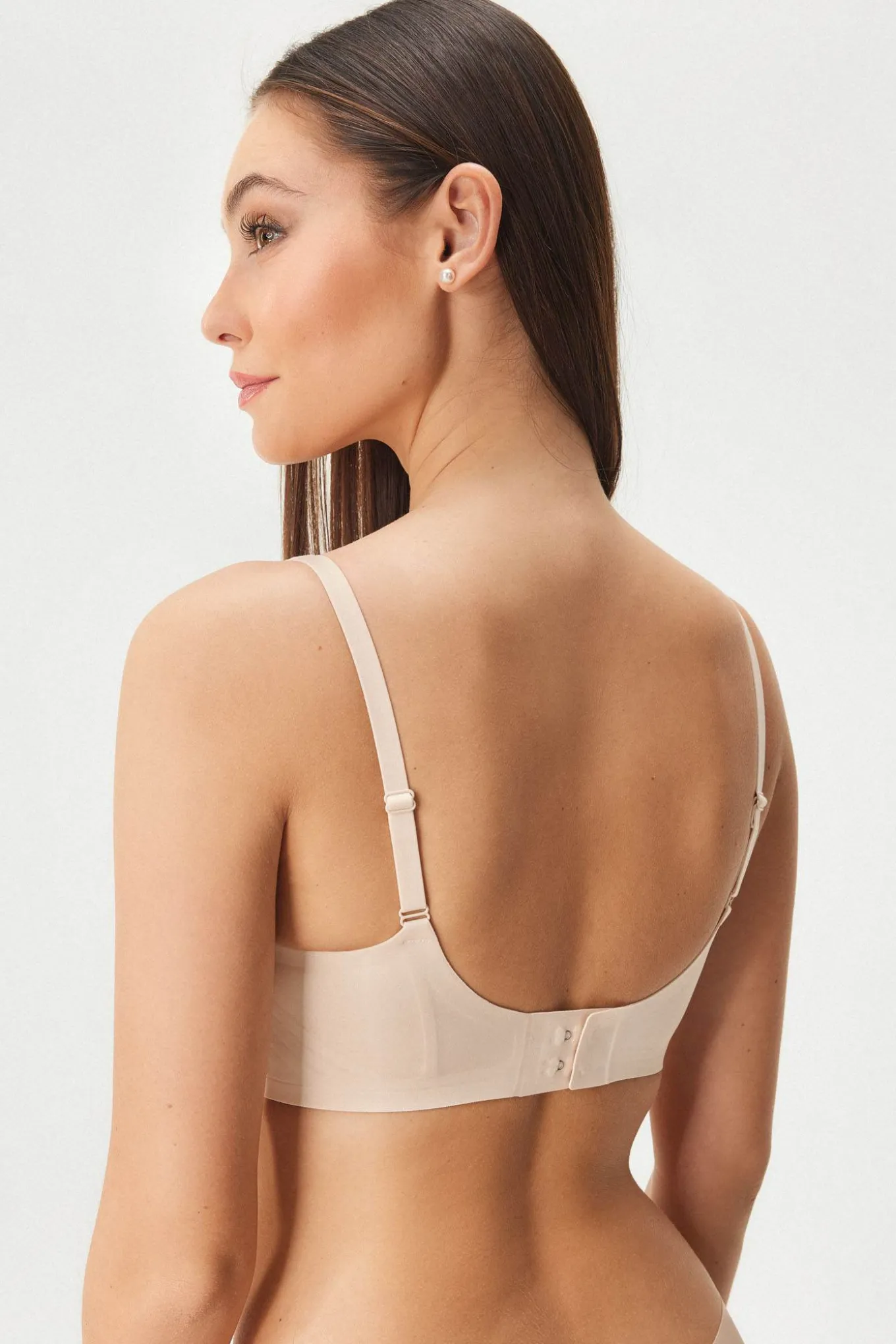Biustonosz Bonded Micro Push-Up z wyjmowanymi wkładkami