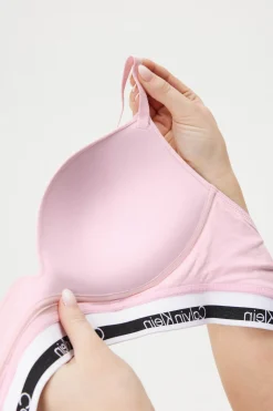 Biustonosz Calvin Klein Icon Cotton Modal Push-Up Plunge