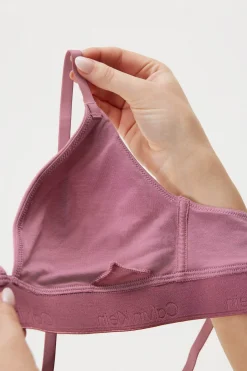 Biustonosz Calvin Klein Icon Cotton Modal Me z wyjmowanymi wkładkami