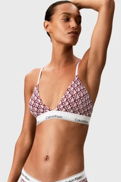 Biustonosz Calvin Klein Lightly Lined bez fiszbin i z wyjmowanymi wkładkami