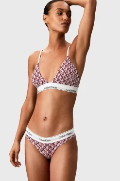 Biustonosz Calvin Klein Lightly Lined bez fiszbin i z wyjmowanymi wkładkami