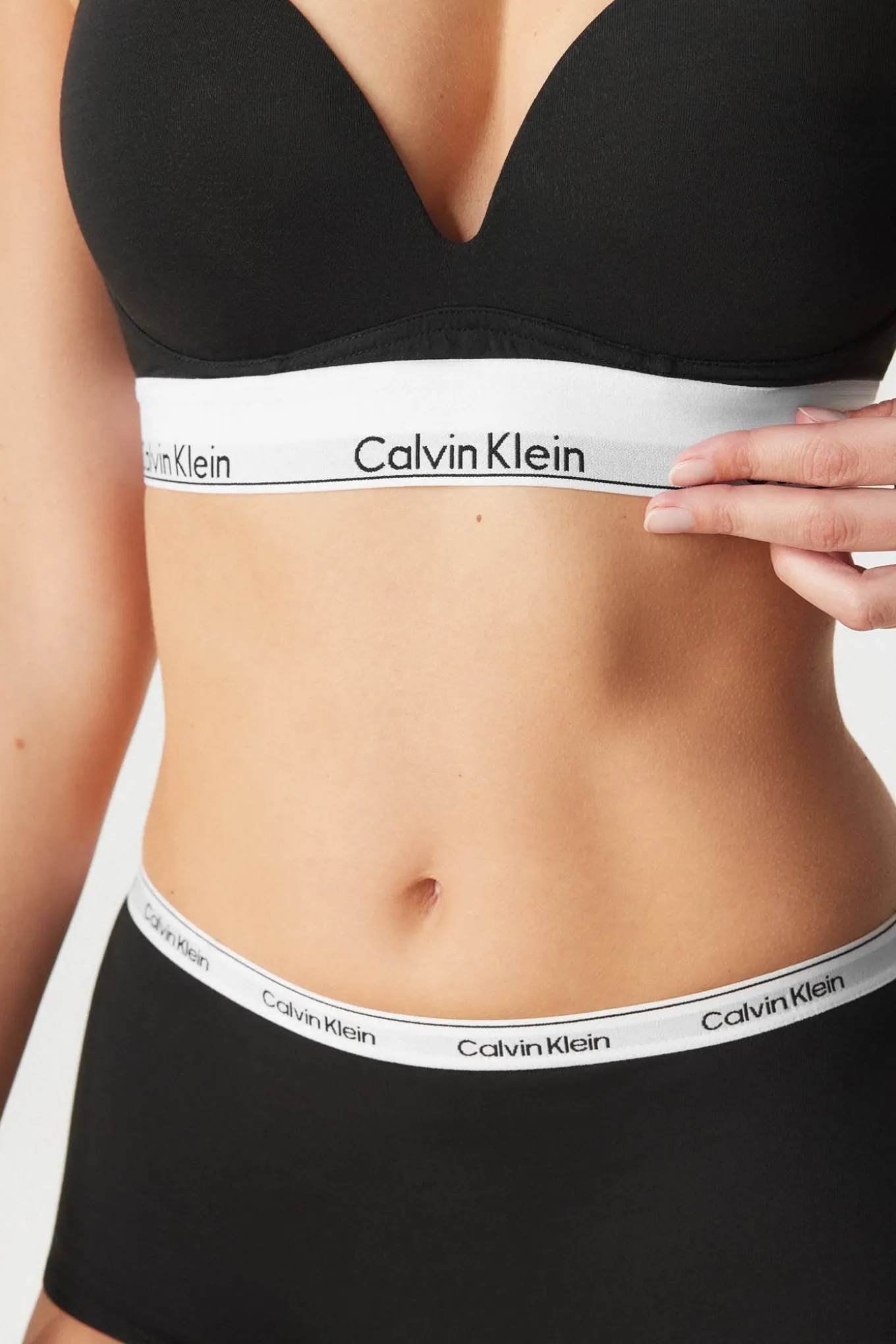 Biustonosz Calvin Klein Modern Cotton II Push-Up