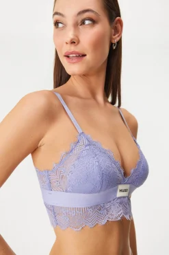 Biustonosz HUGO Triangle RL Lace Bralette
