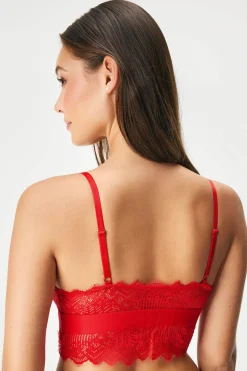 Biustonosz HUGO Triangle RL Lace Bralette