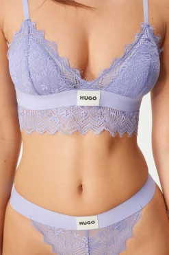 Biustonosz HUGO Triangle RL Lace Bralette