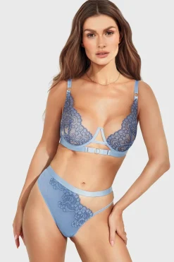 Biustonosz nieusztywniany Alia Blue
