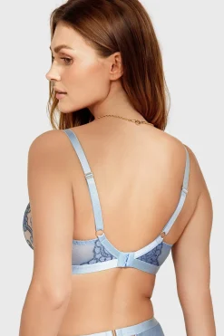 Biustonosz nieusztywniany Alia Blue