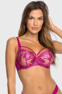 Biustonosz nieusztywniany Brillance Hot Pink