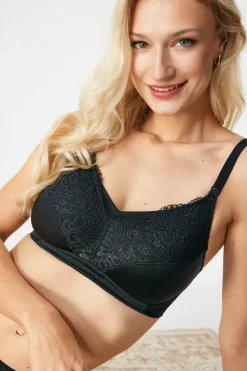 Biustonosz nieusztywniany do karmienia Elegant Charm bez fiszbin