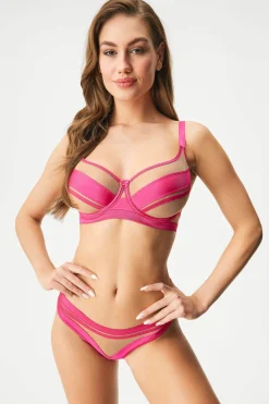 Biustonosz nieusztywniany Hailee Pink