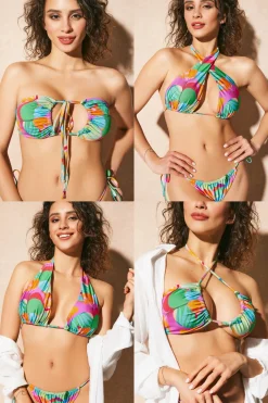Biustonosz od bikini Adjoa 3 w 1