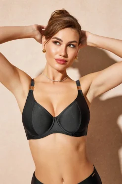Biustonosz od stroju kąpielowego Satin Black I