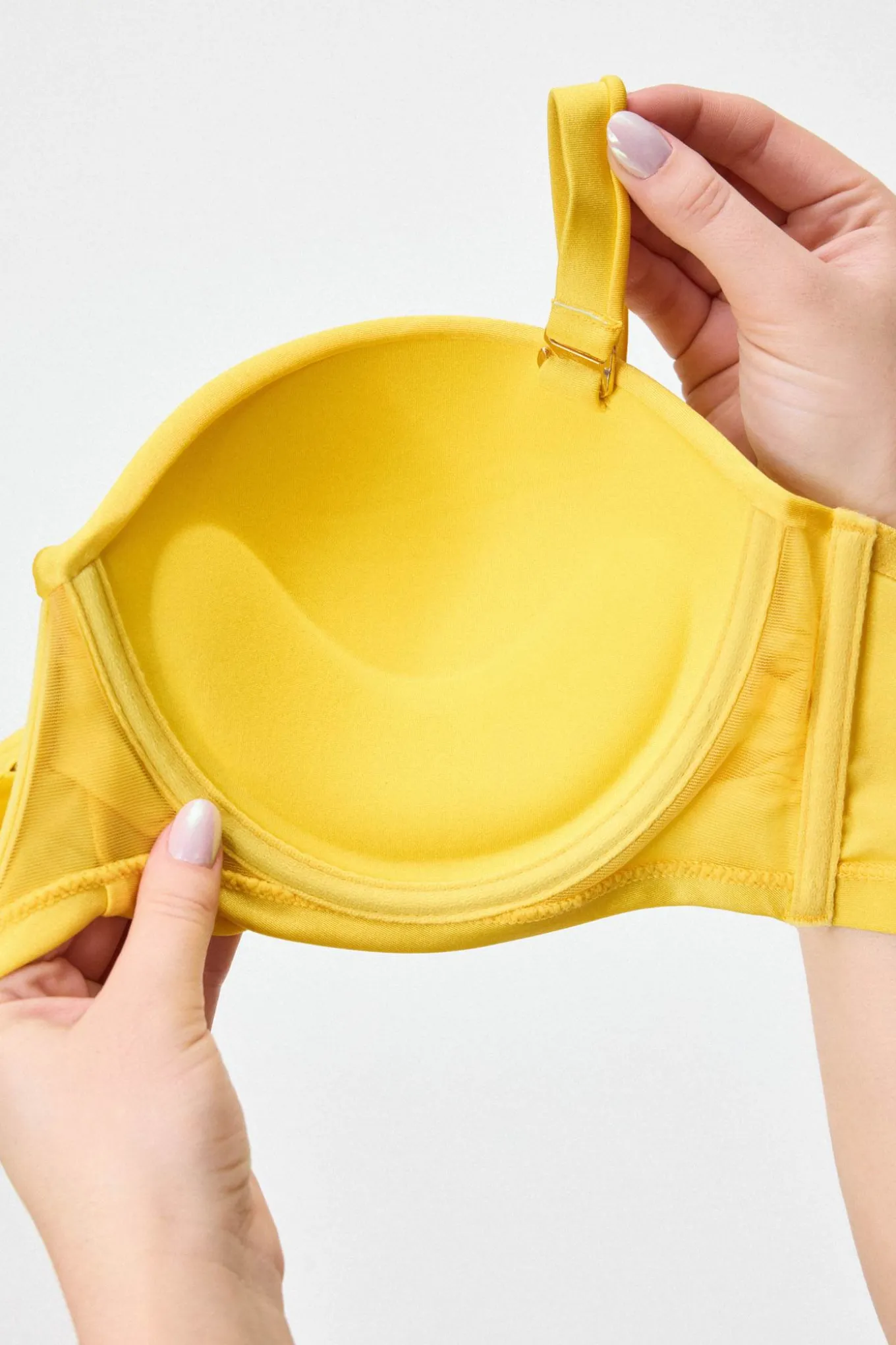 Biustonosz od stroju kąpielowego Dalji Yellow Push-Up