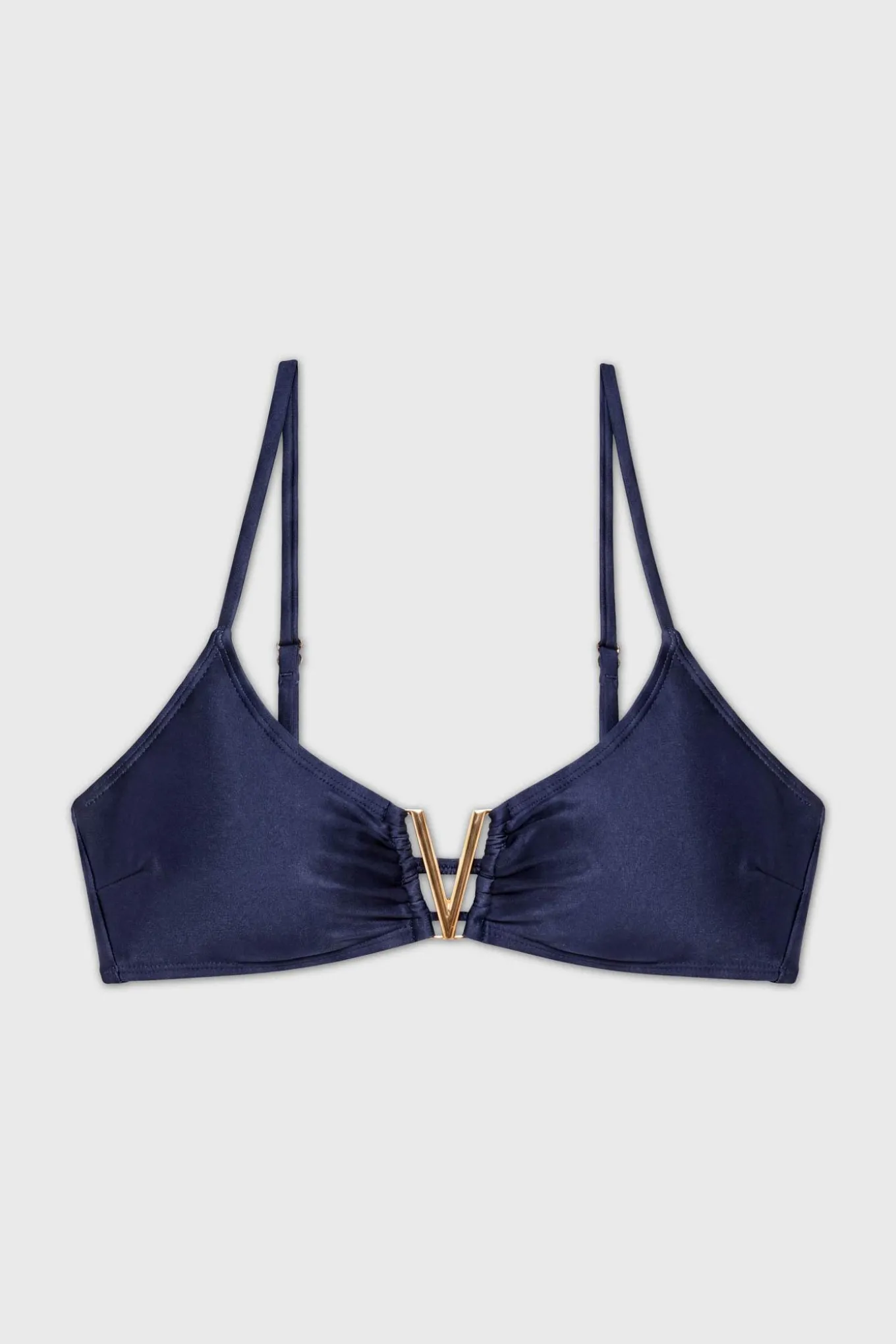 Biustonosz od stroju kąpielowego Satin Blue V