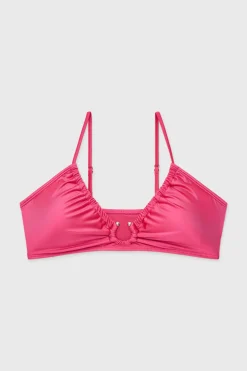 Biustonosz od stroju kąpielowego Satin Pink I