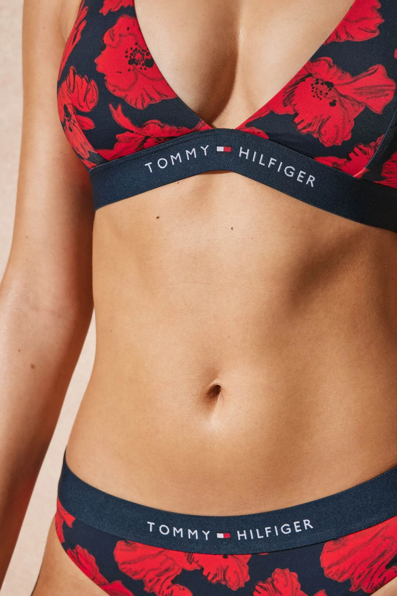 Biustonosz od stroju kąpielowego Tommy Hilfiger Poppy