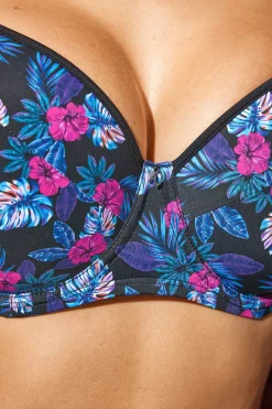 Biustonosz od szybkoschnącego stroju kąpielowego Spacer Flowerkiss