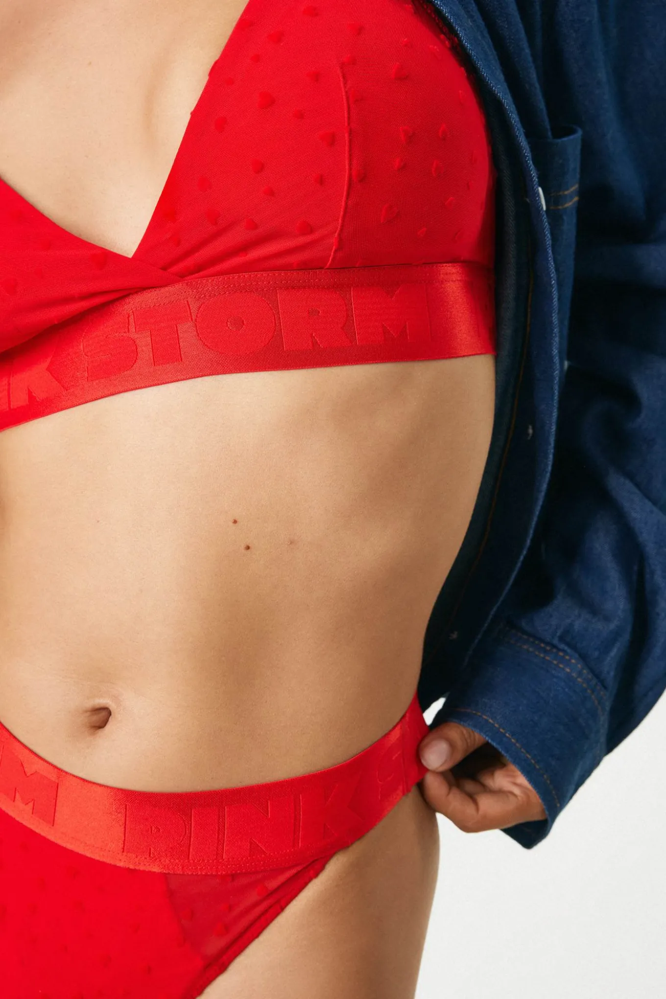 Biustonosz PINK STORM Lovecode Bralette