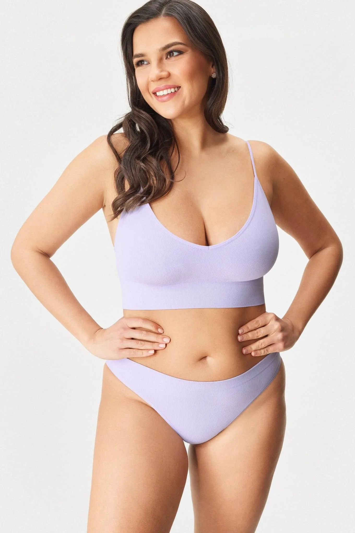 Biustonosz RIB Bralette bez fiszbin
