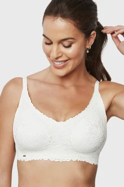 Biustonosz Selmark One Lace bez fiszbin i z wyjmowanymi wkładkami