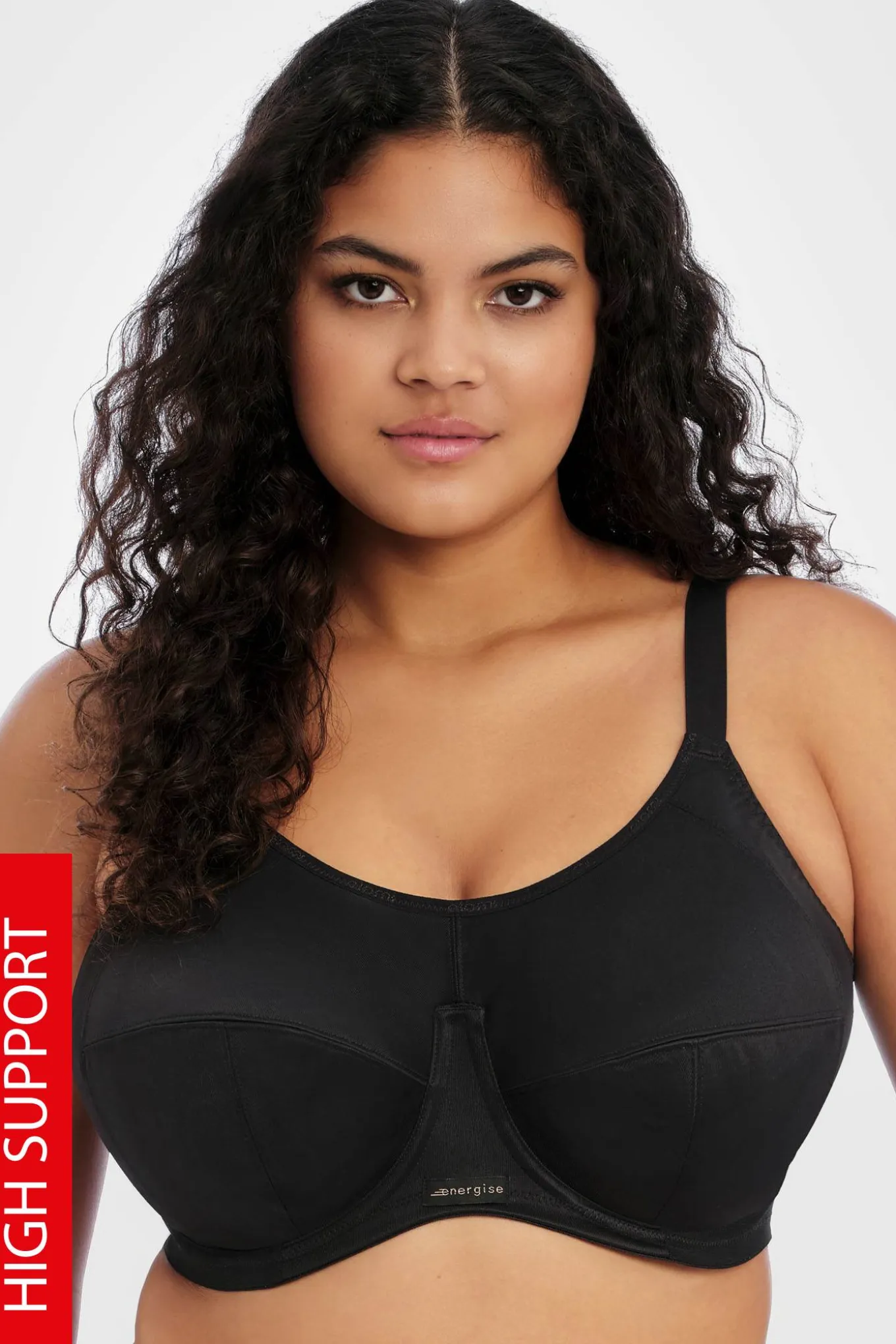 Biustonosz sportowy Elomi Energise Black