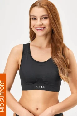 Biustonosz sportowy FitBra bezszwowy