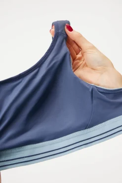 Biustonosz sportowy Shock absorber Ultimate Run Bra Blue