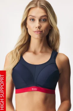 Biustonosz sportowy Shock Absorber Active D Navy