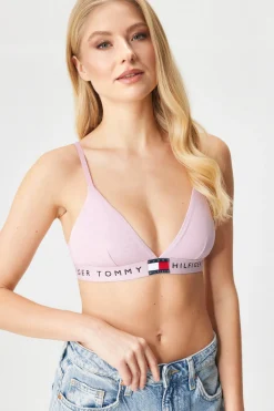 Biustonosz Tommy Hilfiger RP Triangle z wyjmowanymi wkładkami