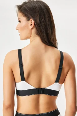 Biustonosz usztywniany Calvin Klein Graphic Bralette