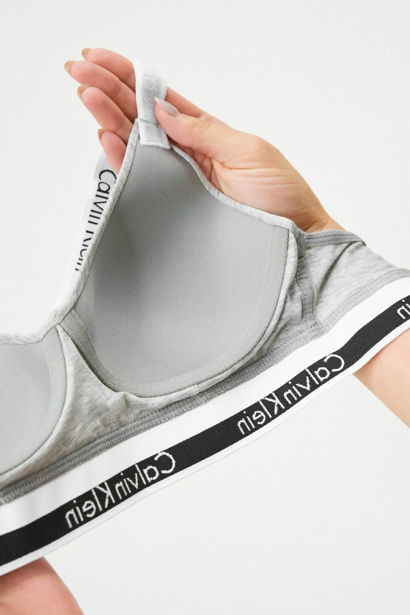 Biustonosz usztywniany Calvin Klein Lightly Lined Bralette
