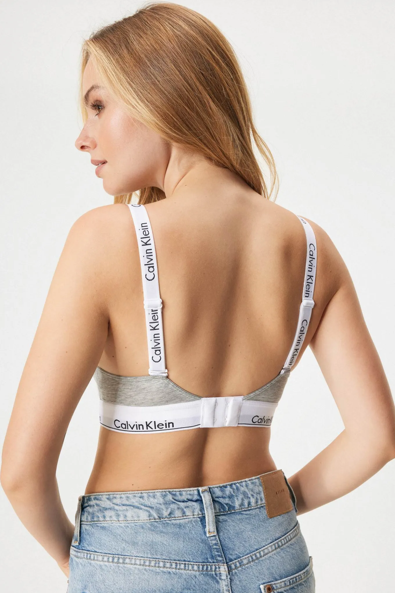 Biustonosz usztywniany Calvin Klein Lightly Lined Bralette