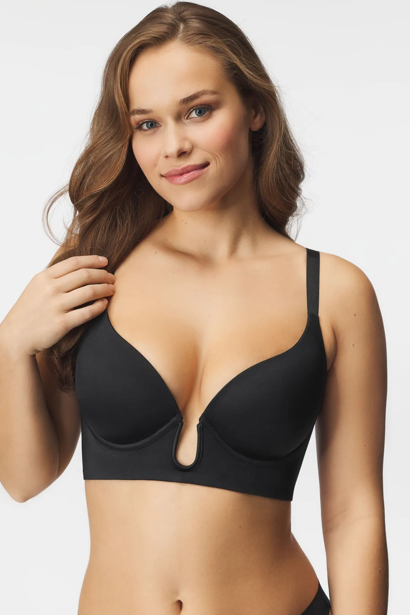 Biustonosz usztywniany Evelynn Plunge