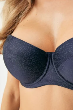 Biustonosz usztywniany Navy Dream Bardot