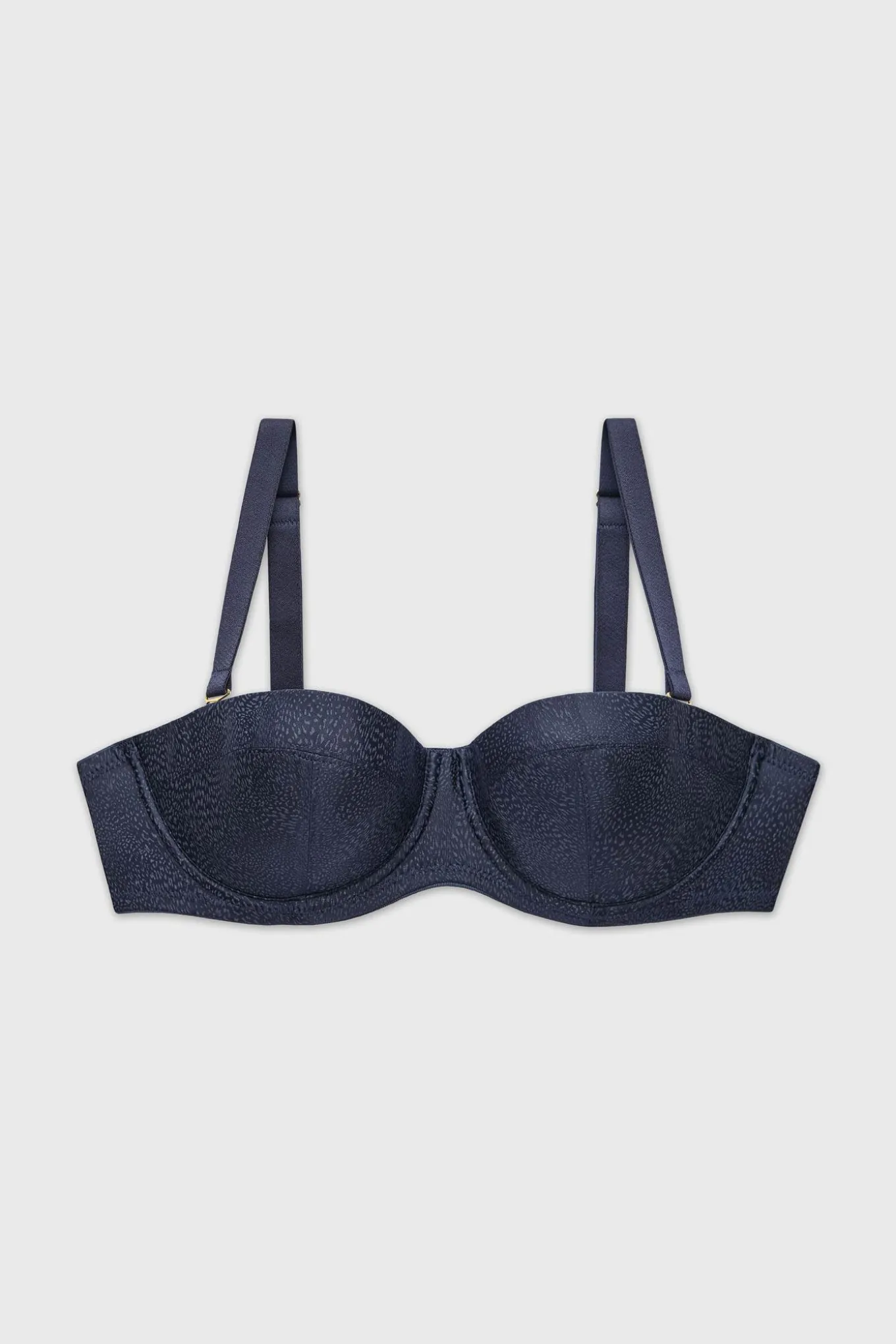 Biustonosz usztywniany Navy Dream Bardot