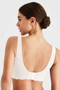 Biustonosz usztywniany Selmark One Lace I bez fiszbin