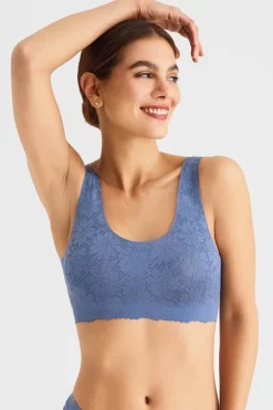 Biustonosz usztywniany Selmark One Lace I bez fiszbin