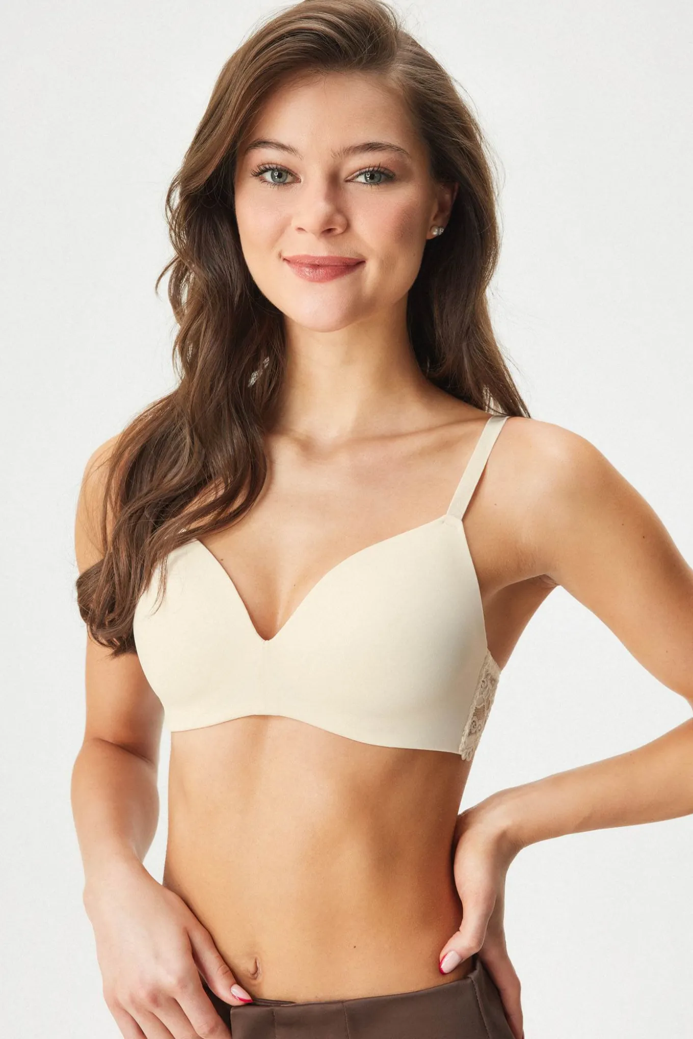 Biustonosz usztywniany Soft Lace II bez fiszbin