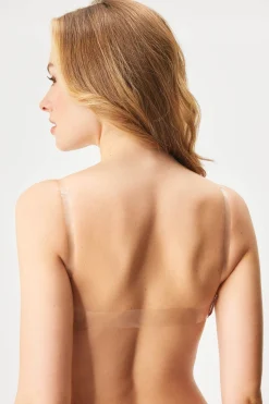 Biustonosz usztywniany Transparent I Push-Up niewidoczny